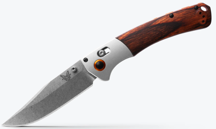 Benchmade 蝴蝶 戴蒙德木柄CPM-S30V刃 缎面表面 15080-2